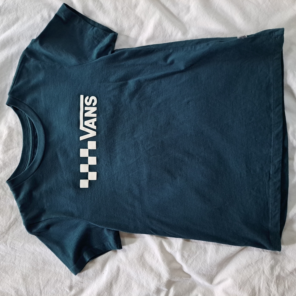 Vans Teal Logo T-Shirt
